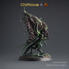 SolGood Creations: The Dracothilid, Eldritch Horror Dragon - Hand Painted