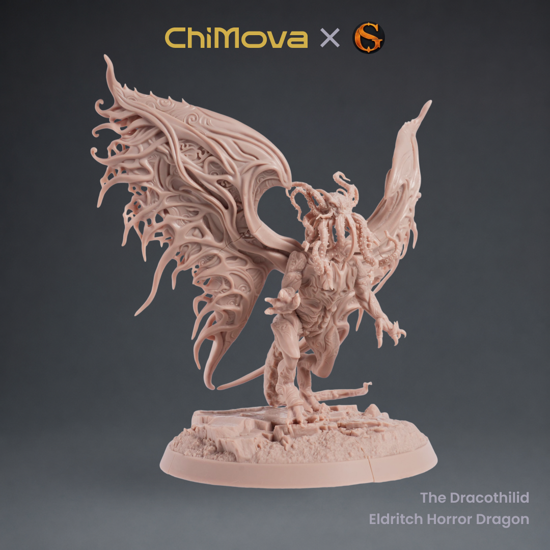 SolGood Creations: The Dracothilid, Eldritch Horror Dragon