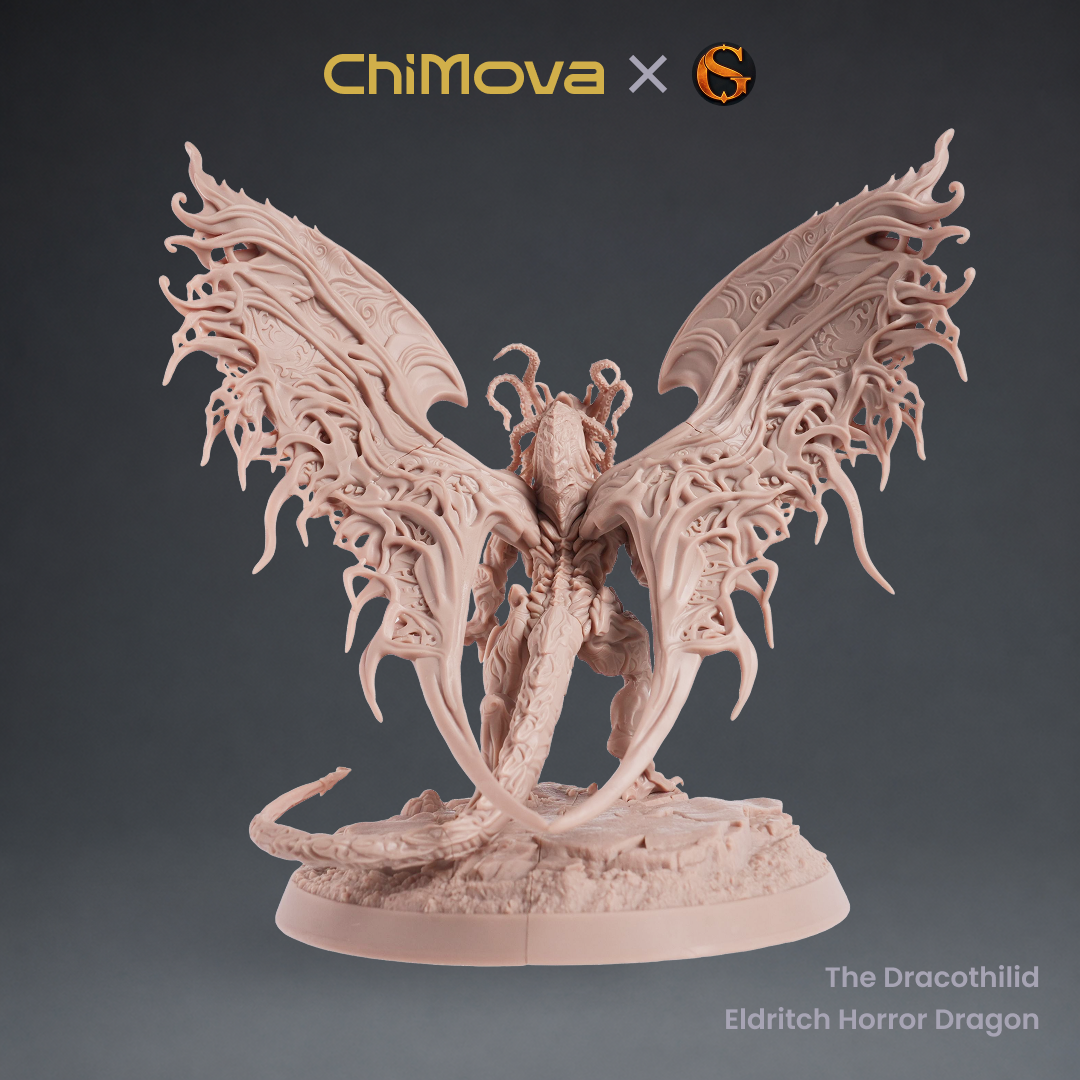 SolGood Creations: The Dracothilid, Eldritch Horror Dragon