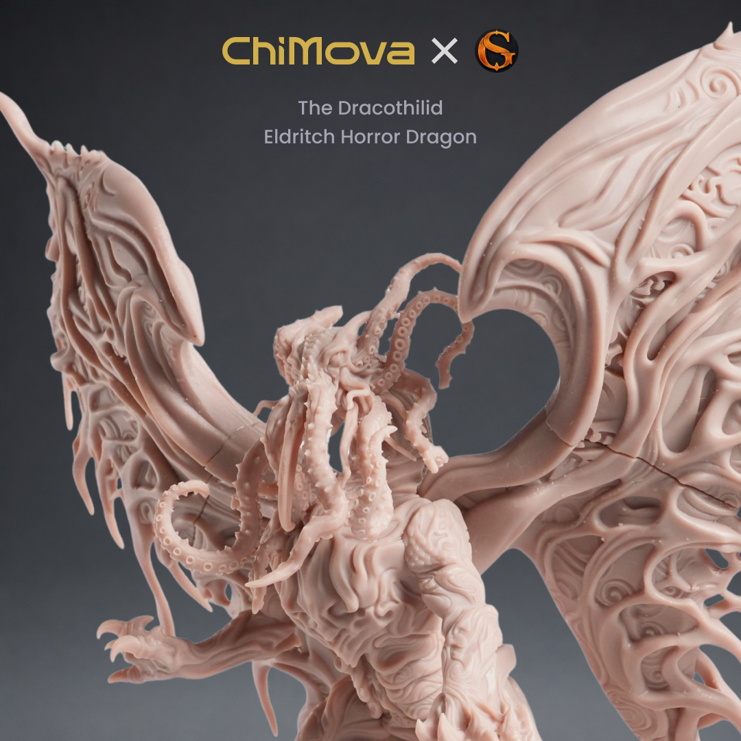 SolGood Creations: The Dracothilid, Eldritch Horror Dragon