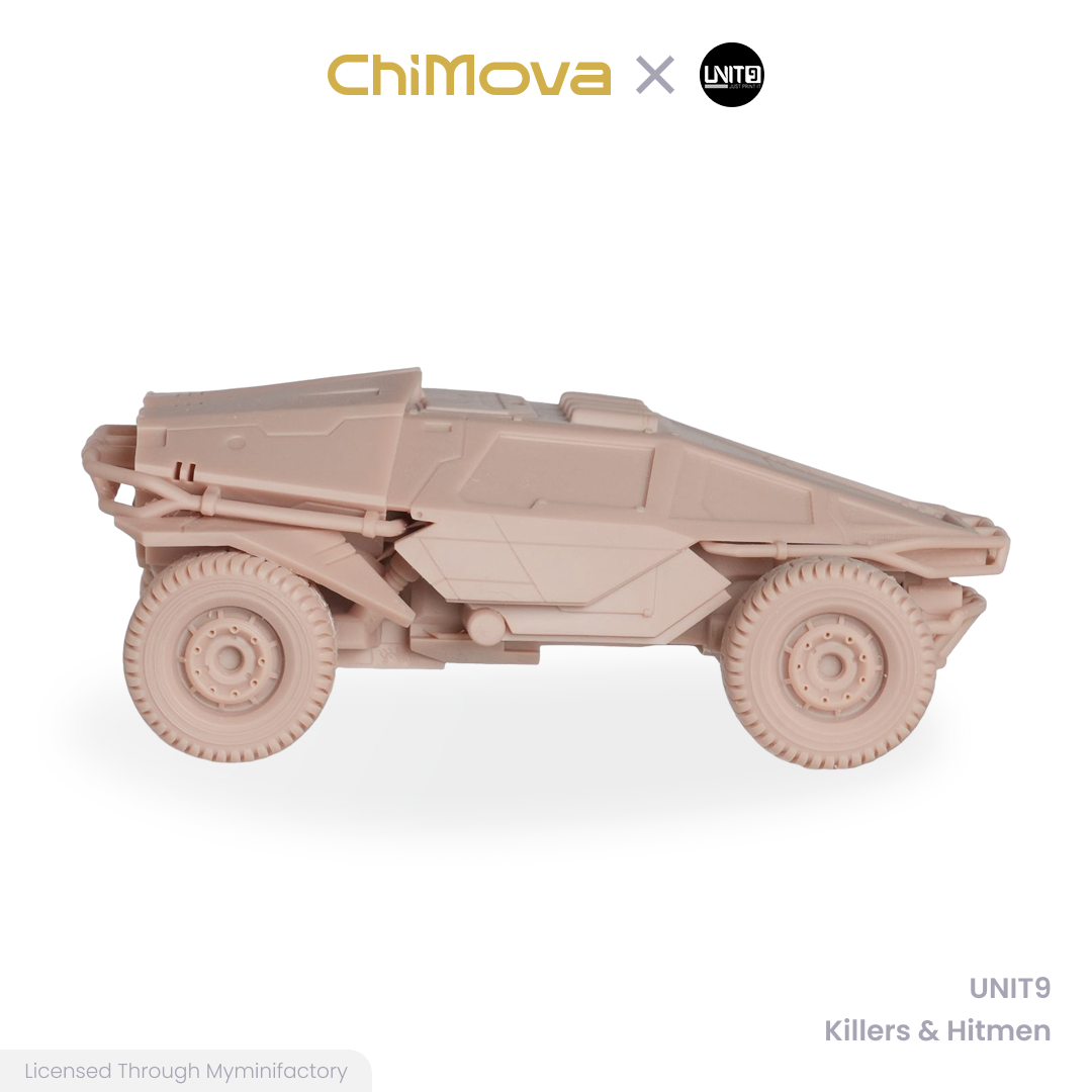 UNIT9: Killers & Hitmen - Unpainted 32mm Resin Miniature Set for War Games