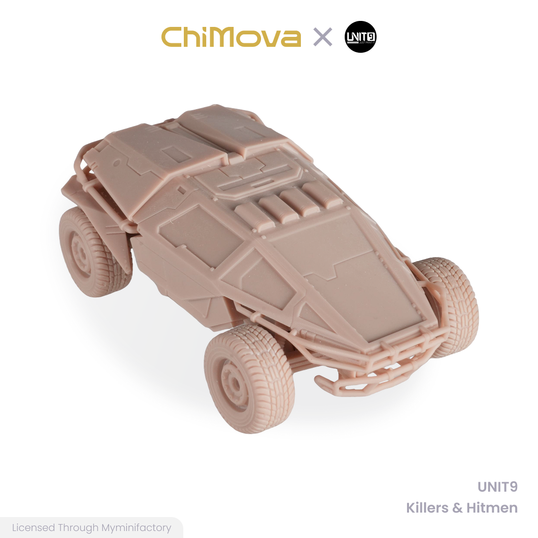UNIT9: Killers & Hitmen - Unpainted 32mm Resin Miniature Set for War Games