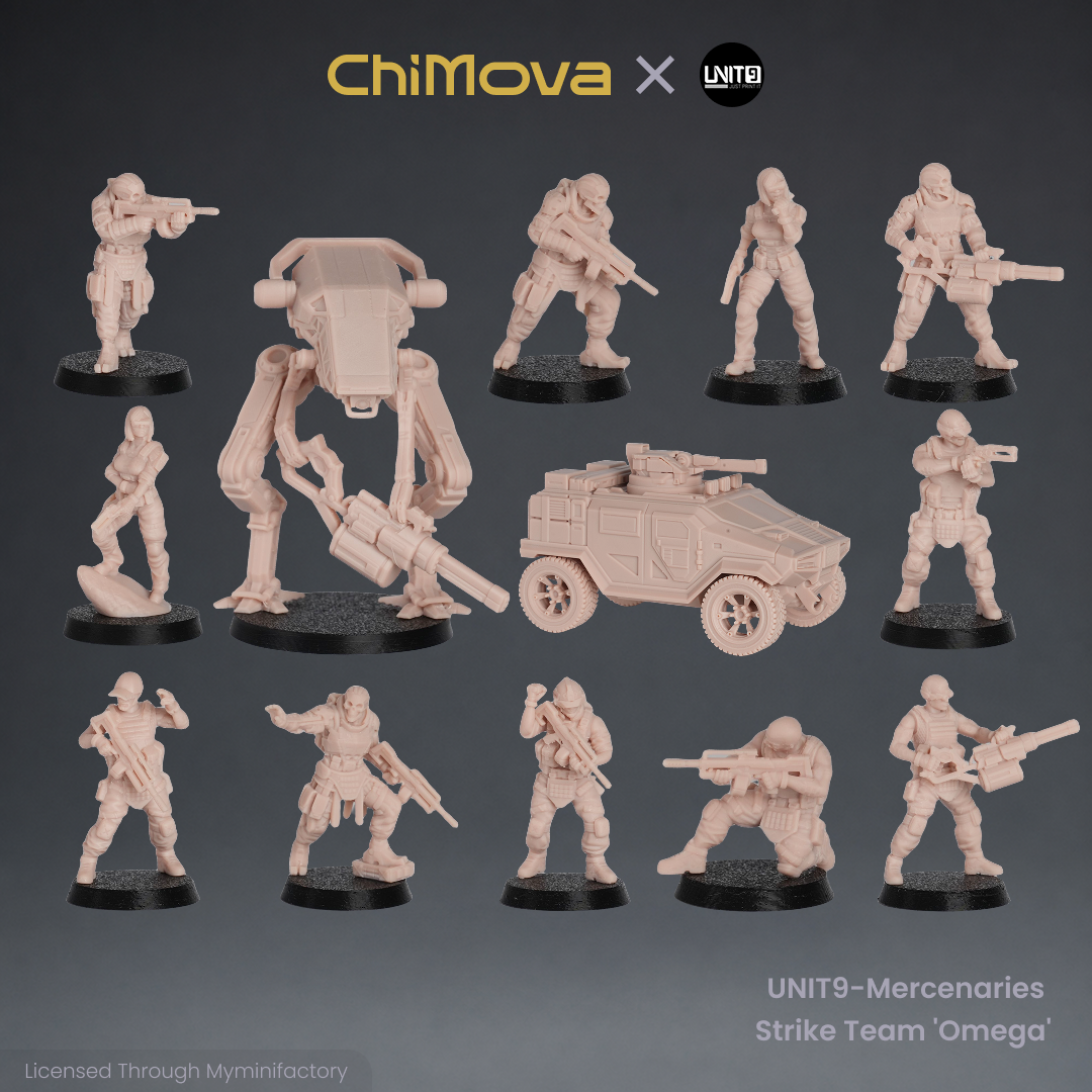 UNIT9: Mercenaries Strike team 'Omega'