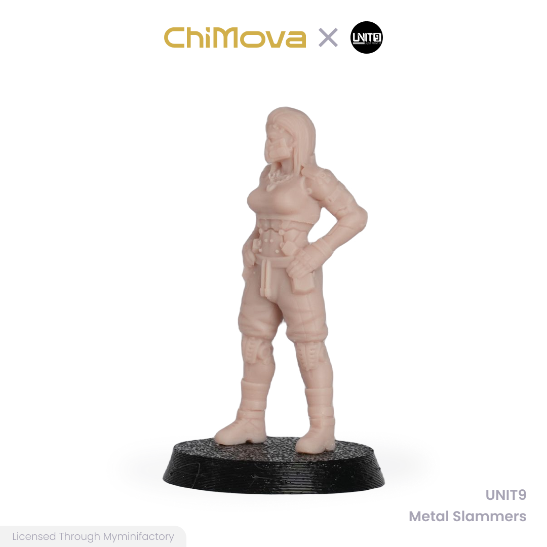 UNIT9: Metal Slammers - Unpainted 32mm Resin Miniature Set for War Games