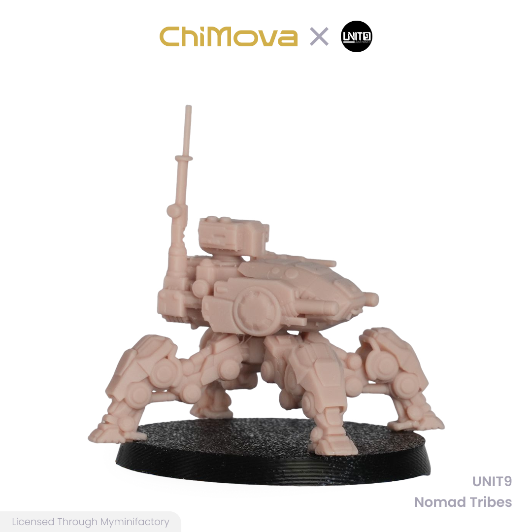 UNIT9: Nomad Tribes - Unpainted 32mm Resin Miniature Set for War Games
