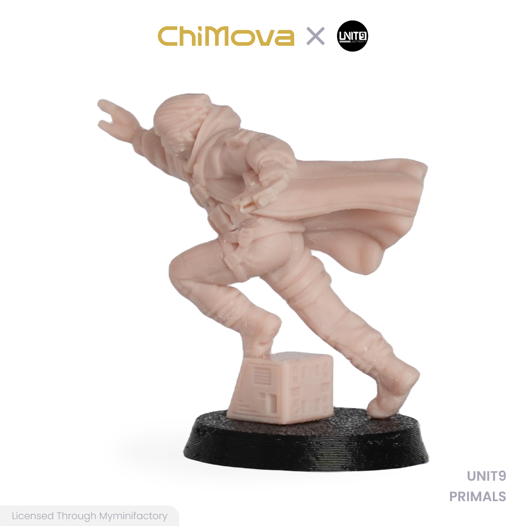 UNIT9: PRIMALS - Unpainted 32mm Resin Miniature Set for War Games