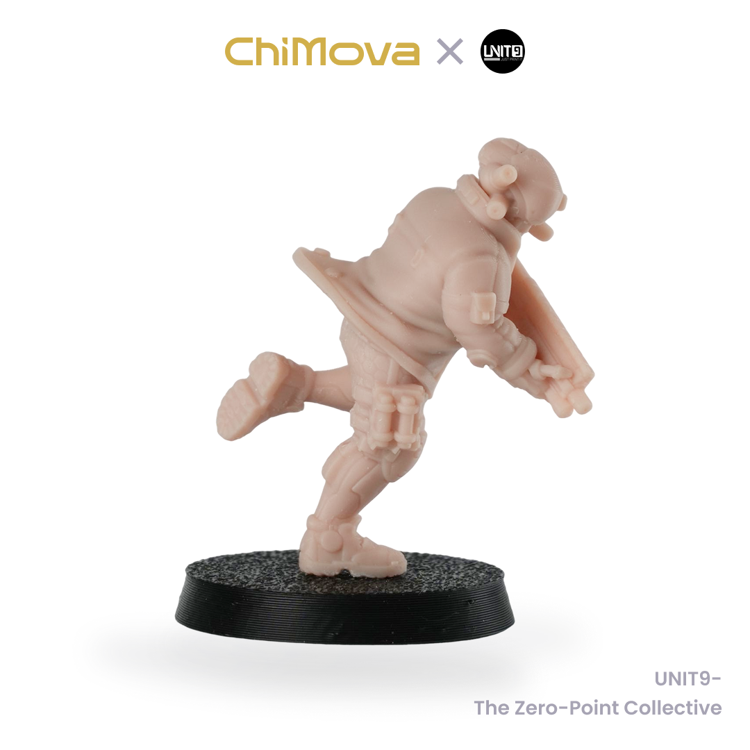 UNIT9 The Zero Point Collective unpainted 32mm resin miniature set for DND tabletop gaming and collectors, view 10