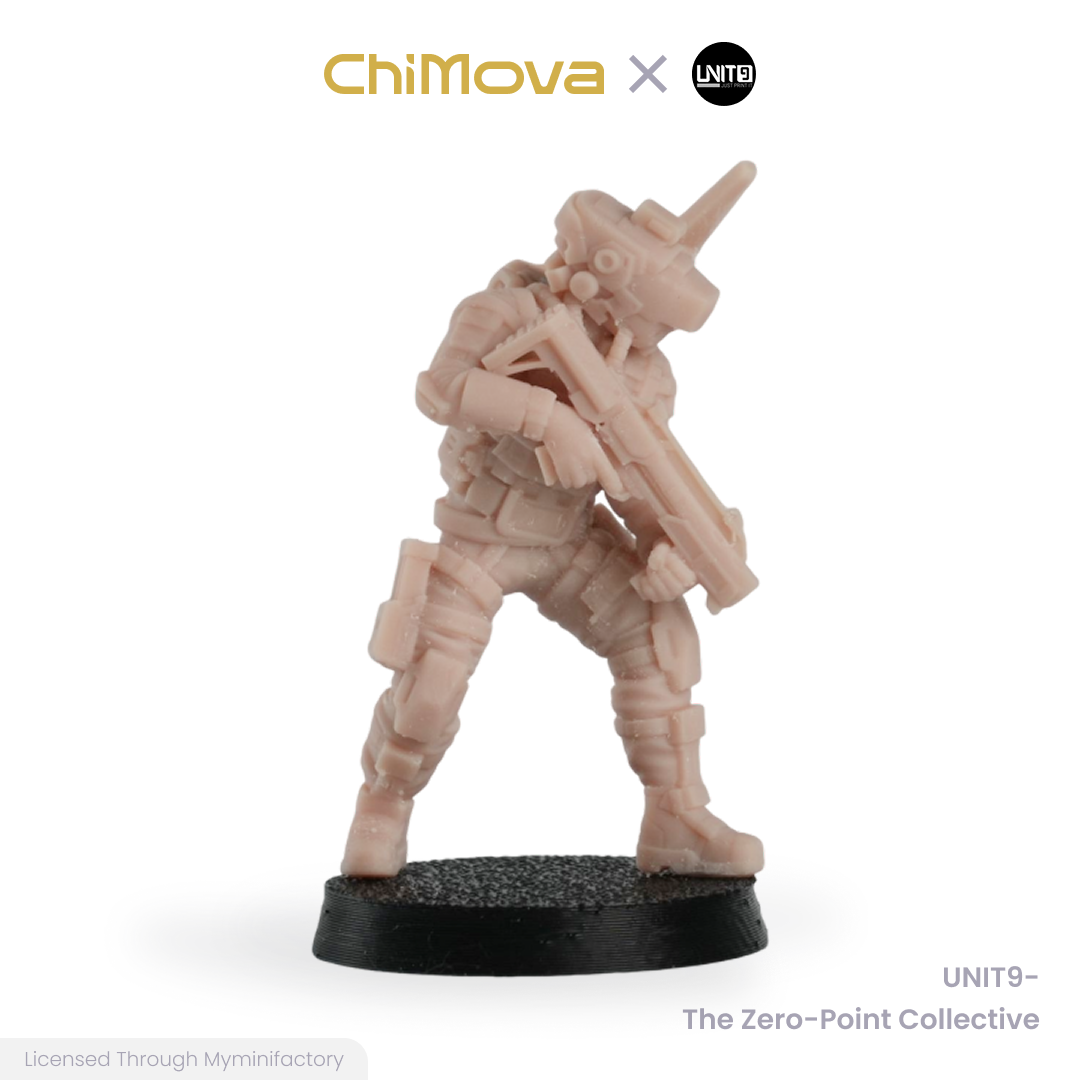 UNIT9 The Zero Point Collective unpainted 32mm resin miniature set for DND tabletop gaming and collectors, view 13