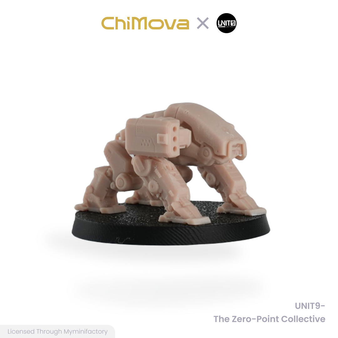UNIT9 The Zero Point Collective unpainted 32mm resin miniature set for DND tabletop gaming and collectors, view 15