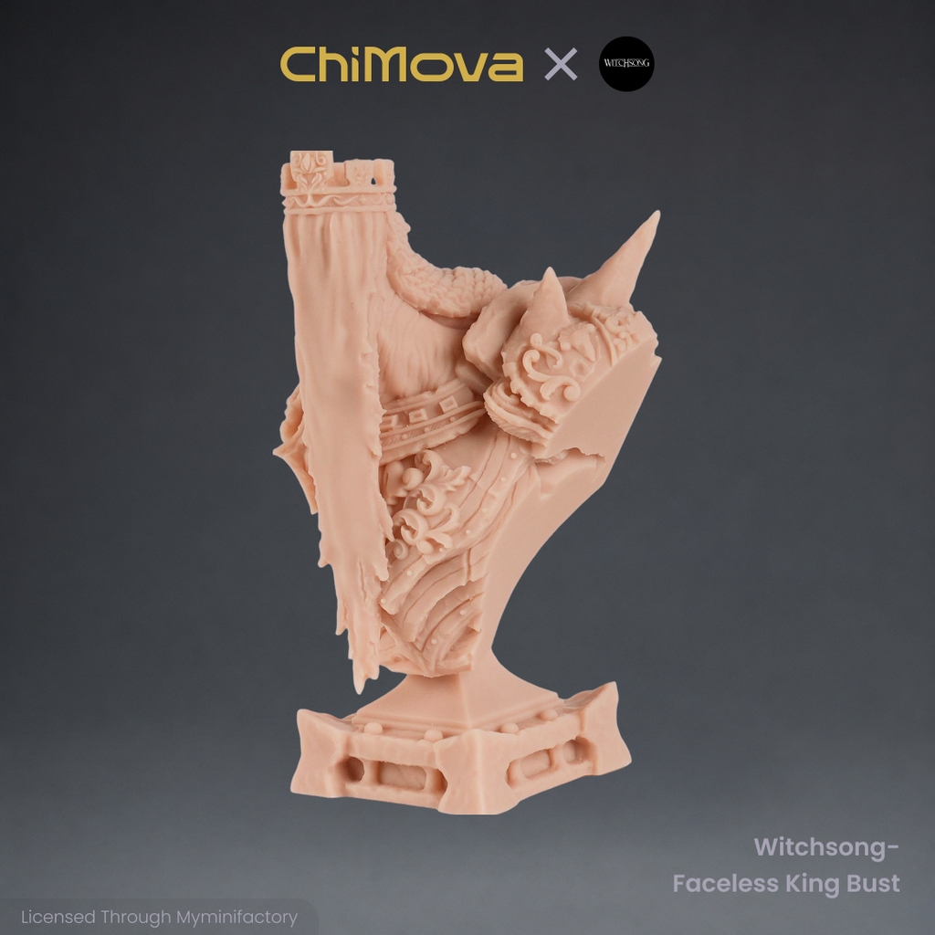 Witchsong Miniatures: Faceless King Bust