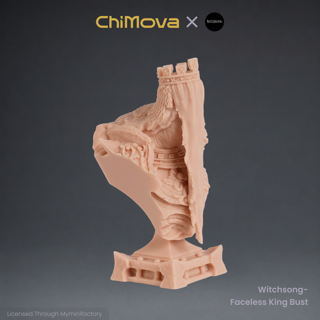 Witchsong Miniatures: Faceless King Bust