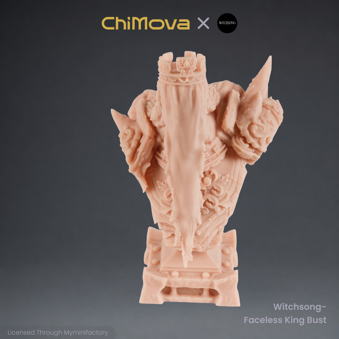 Witchsong Miniatures: Faceless King Bust