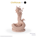 Witchsong Miniatures: Medusa - Unpainted 100mm Resin Miniature for DND & TRPG