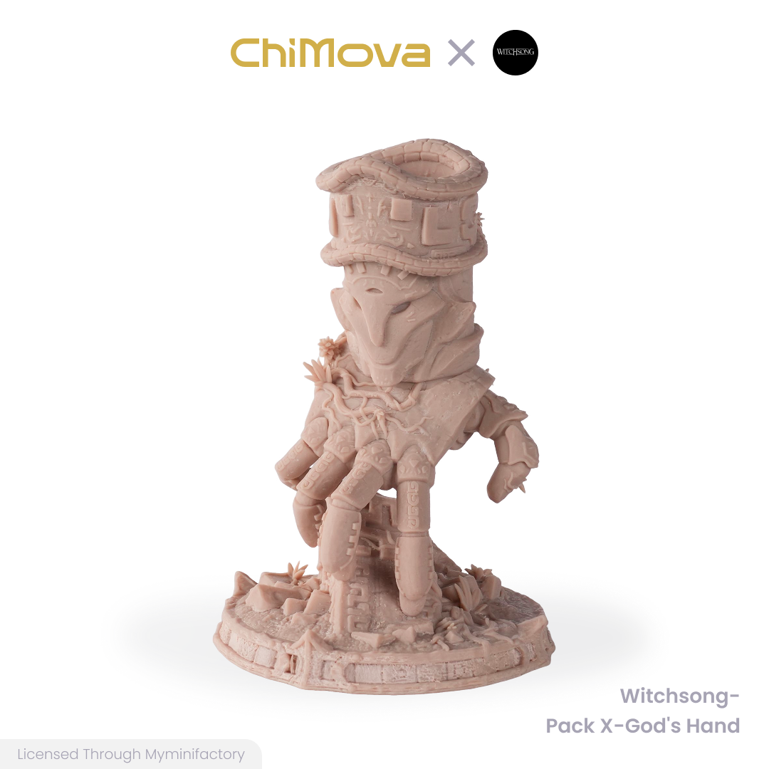 Witchsong Miniatures: God's Hand - Unpainted 115mm Resin Miniature Set for DND & TRPG (Copy)