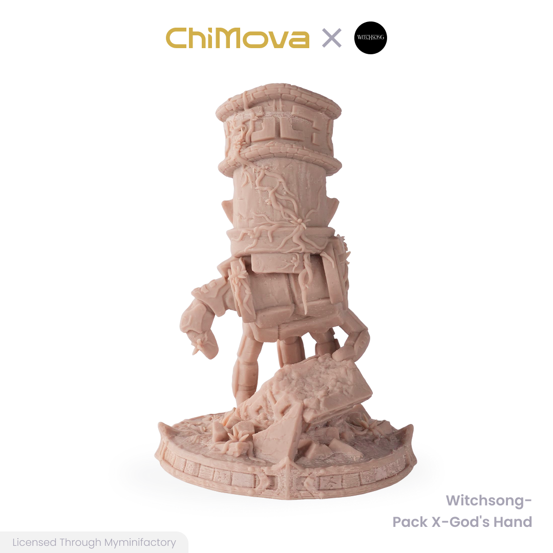 Witchsong Miniatures: God's Hand - Unpainted 115mm Resin Miniature Set for DND & TRPG (Copy)