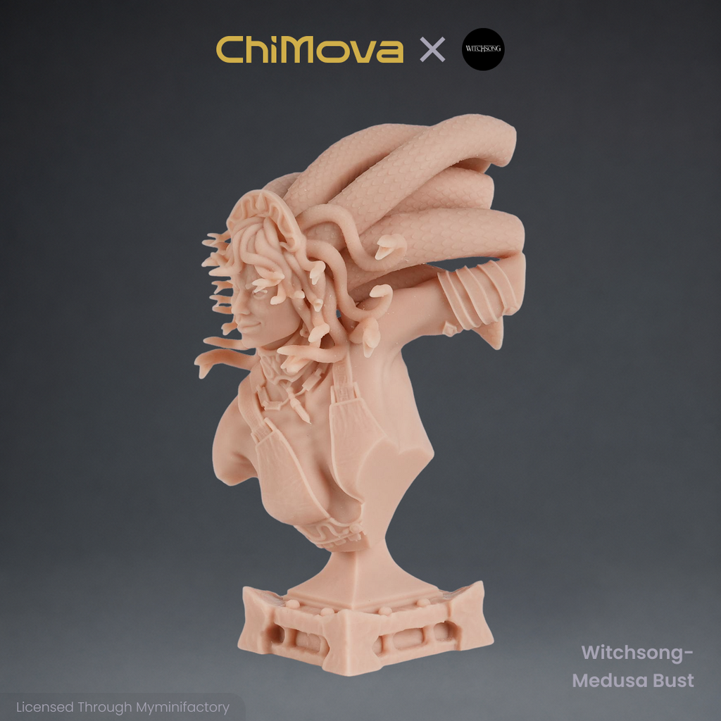Witchsong Miniatures: Medusa Bust