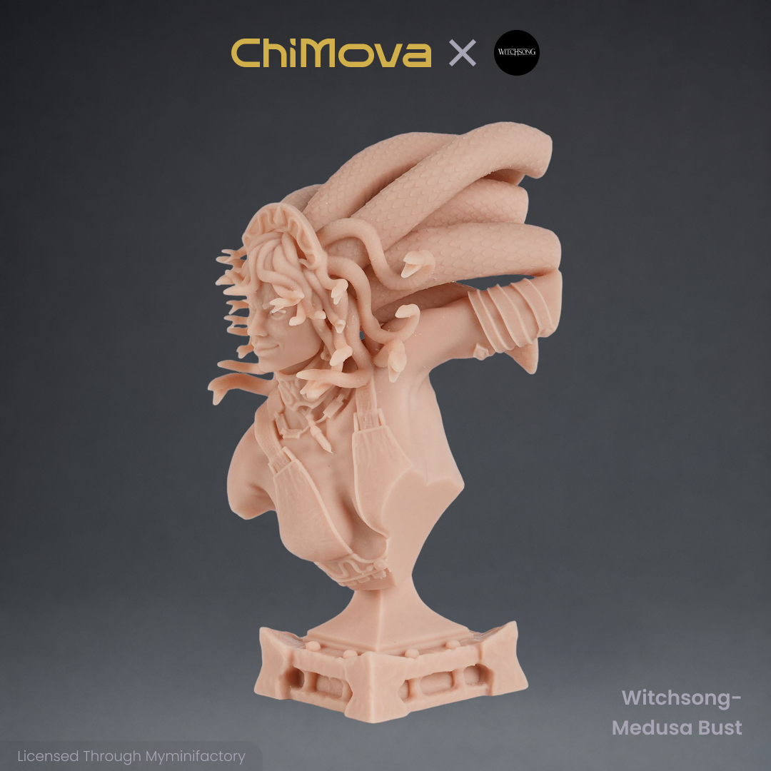 Witchsong Miniatures: Medusa Bust
