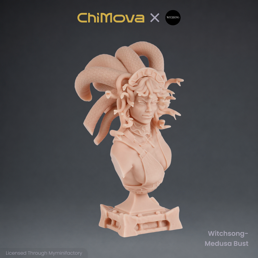 Witchsong Miniatures: Medusa Bust