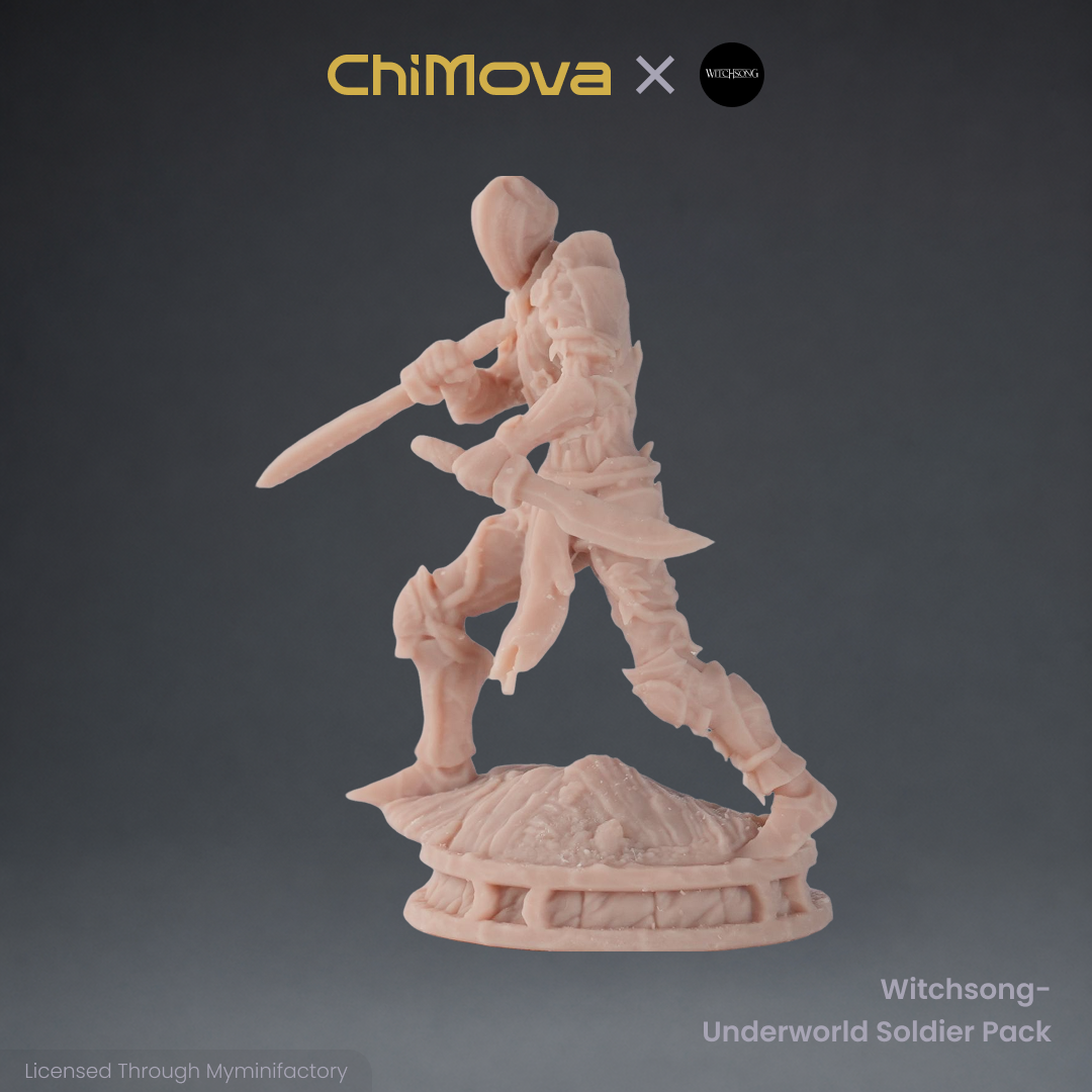 Witchsong Miniatures: Underworld Soldier Pack