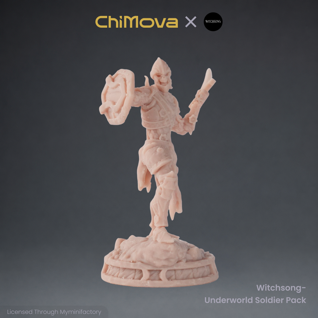 Witchsong Miniatures: Underworld Soldier Pack