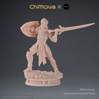 Witchsong Miniatures: Underworld Soldier Pack