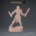 Witchsong Miniatures: Underworld Soldier Pack