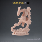 Witchsong Miniatures: Underworld Soldier Pack