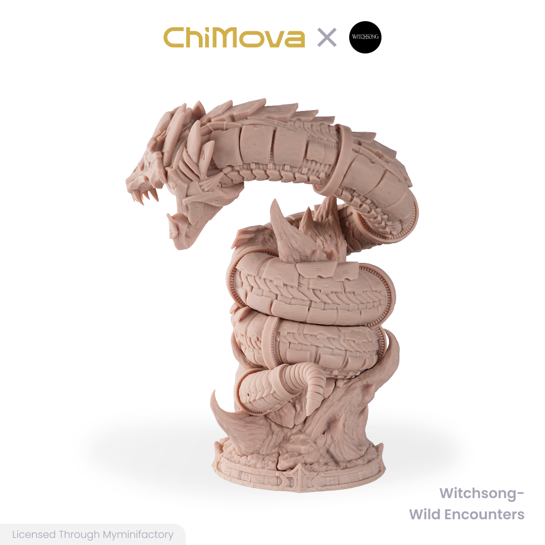 Witchsong Miniatures: Wild Encounters - Unpainted 32mm Resin Miniature for DND & TRPG
