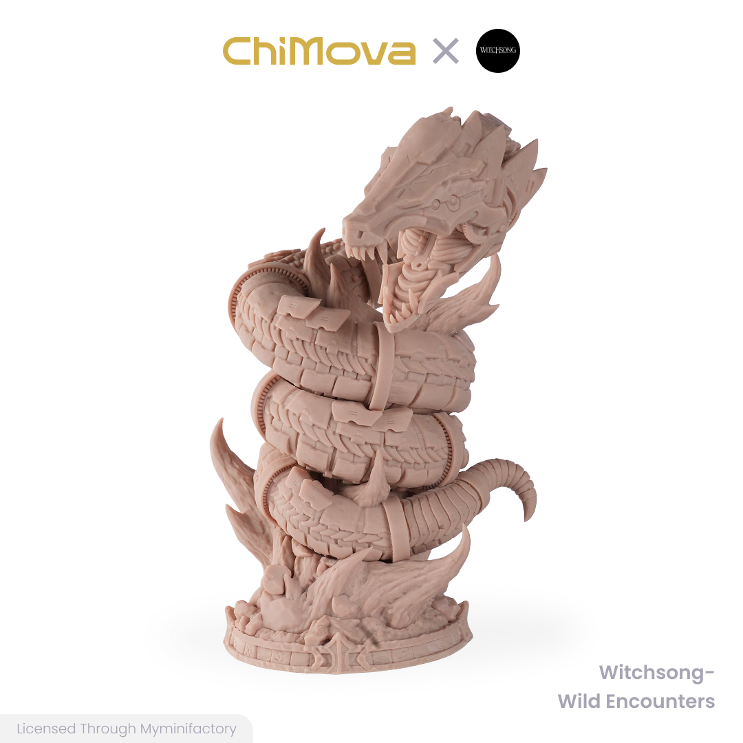 Witchsong Miniatures: Wild Encounters - Unpainted 32mm Resin Miniature for DND & TRPG