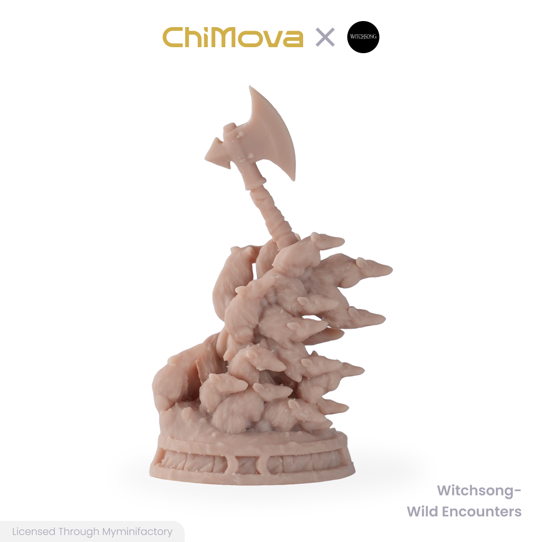 Witchsong Miniatures: Wild Encounters - Unpainted 32mm Resin Miniature for DND & TRPG