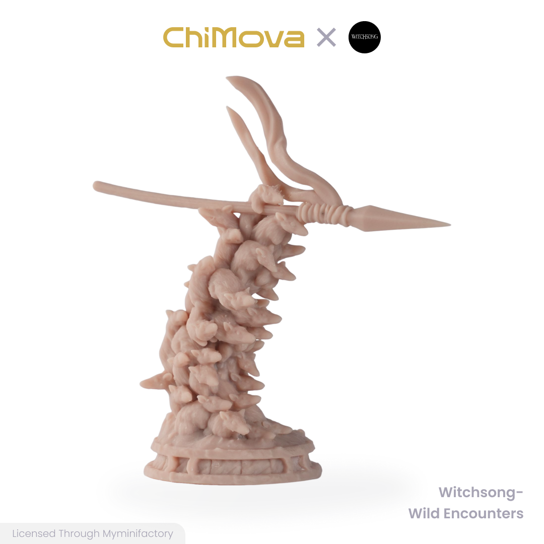 Witchsong Miniatures: Wild Encounters - Unpainted 32mm Resin Miniature for DND & TRPG