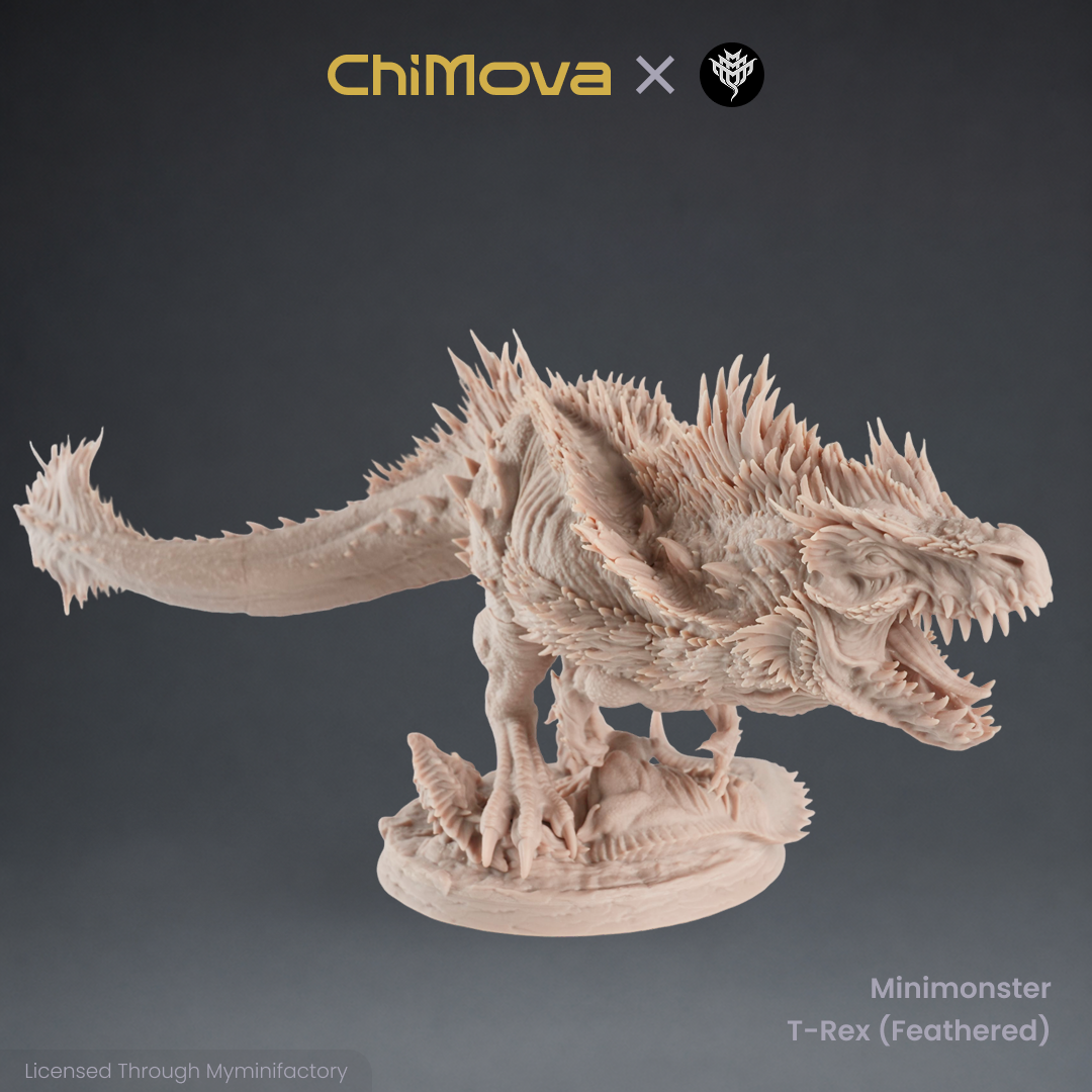 Mini Monster Mayhem: T-Rex Feathered
