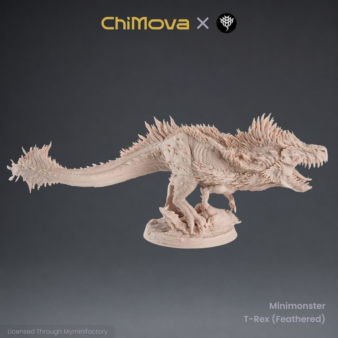 Mini Monster Mayhem: T-Rex Feathered