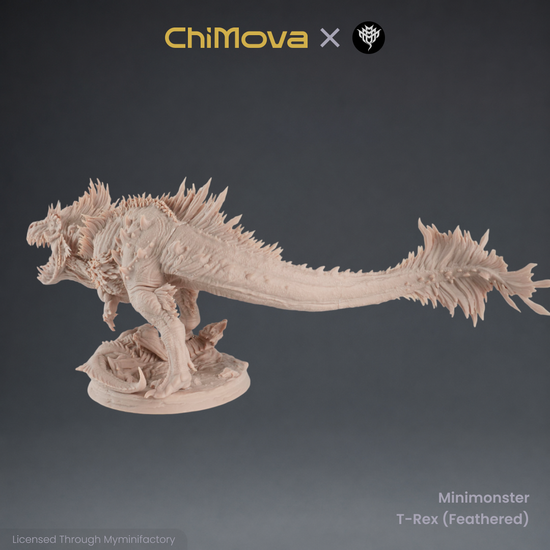Mini Monster Mayhem: T-Rex Feathered