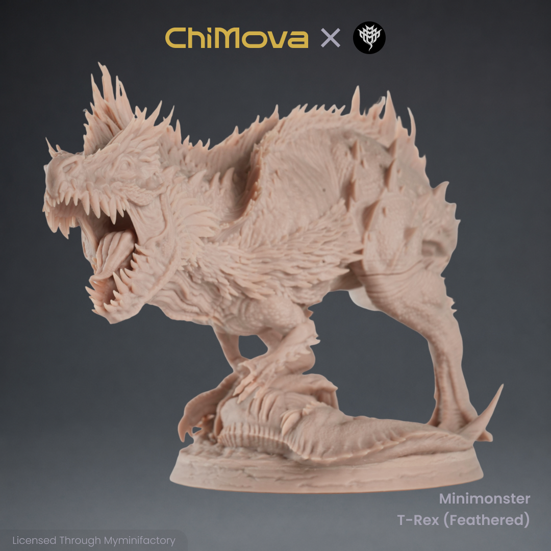 Mini Monster Mayhem: T-Rex Feathered