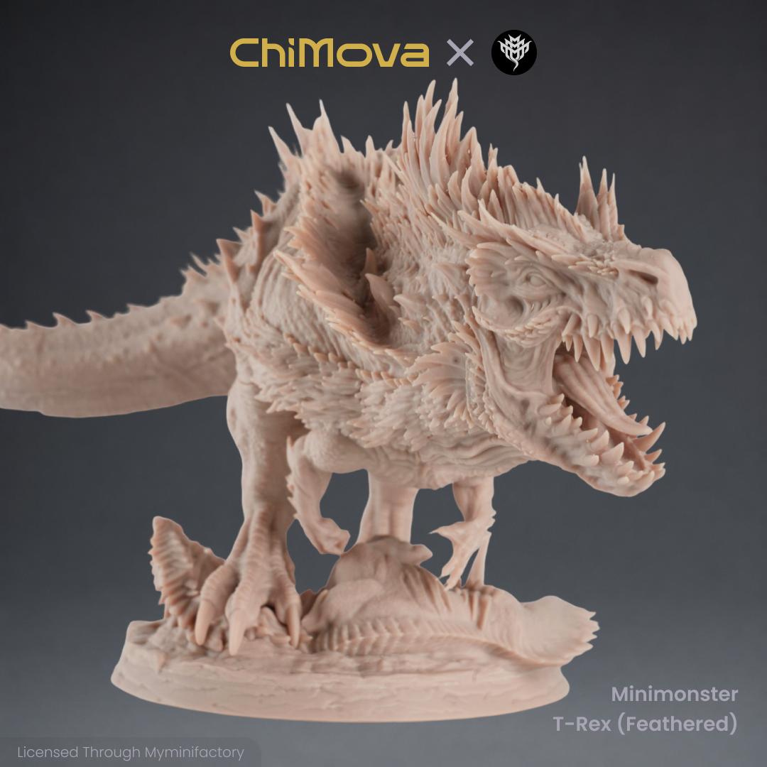 Mini Monster Mayhem: T-Rex Feathered