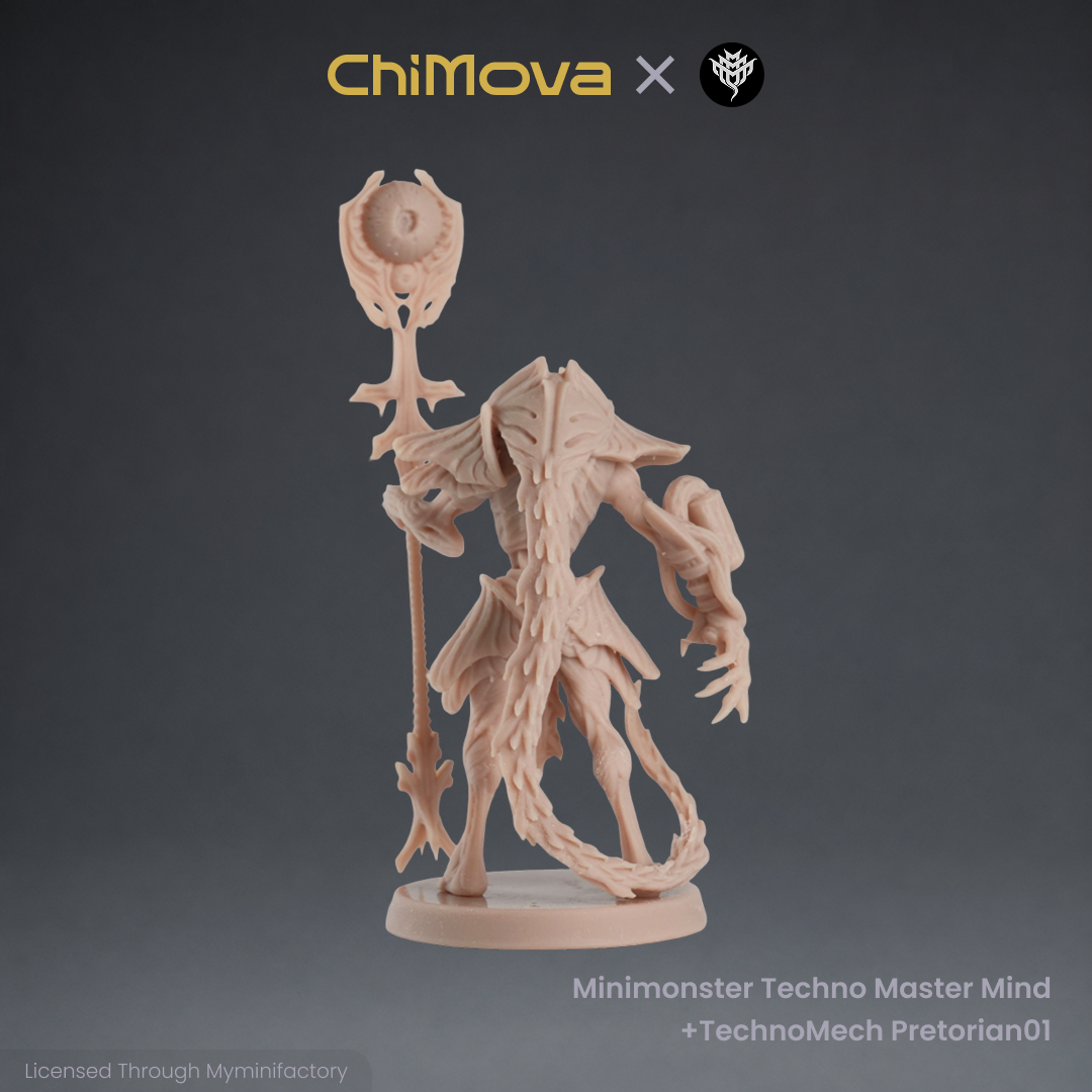 Mini Monster Mayhem: Techno Master Mind Technomech Pretorian
