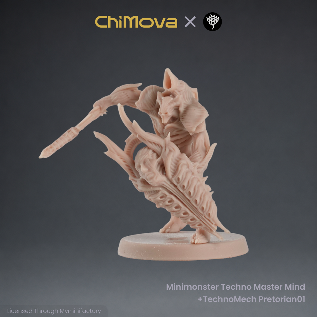 Mini Monster Mayhem: Techno Master Mind Technomech Pretorian