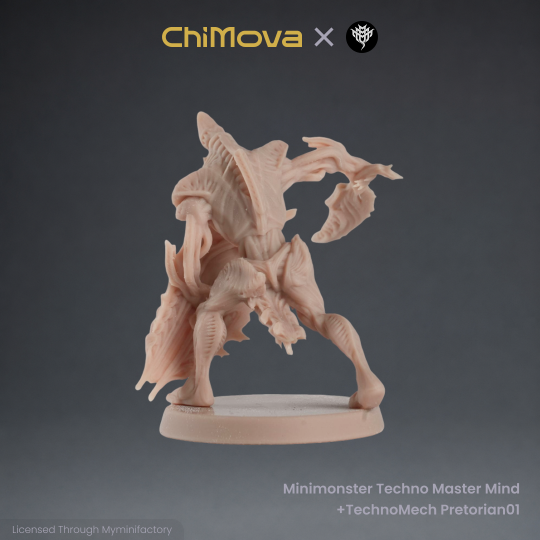 Mini Monster Mayhem: Techno Master Mind Technomech Pretorian