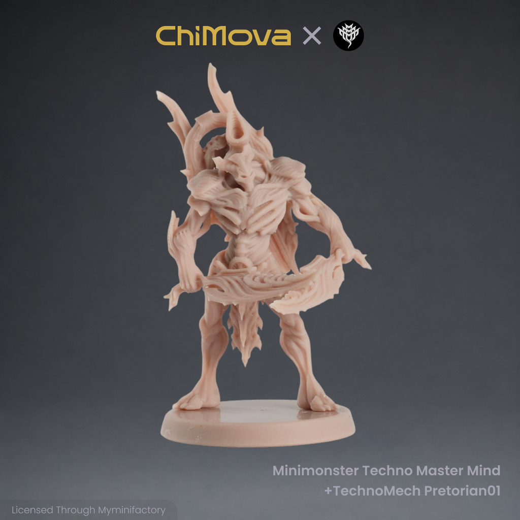 Mini Monster Mayhem: Techno Master Mind Technomech Pretorian