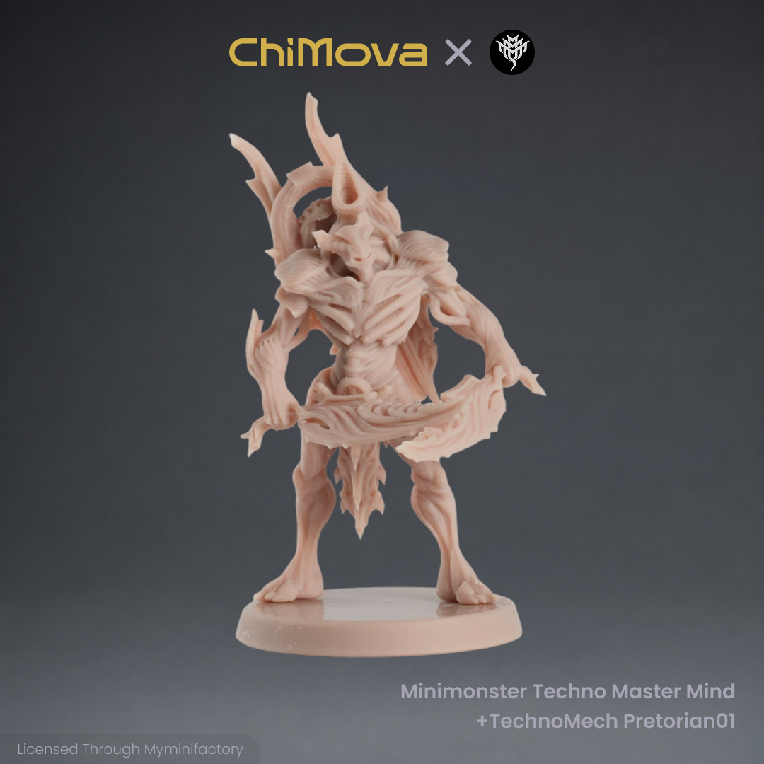 Mini Monster Mayhem: Techno Master Mind Technomech Pretorian