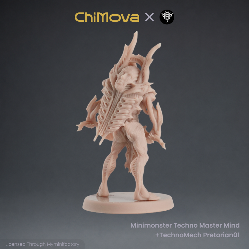 Mini Monster Mayhem: Techno Master Mind Technomech Pretorian