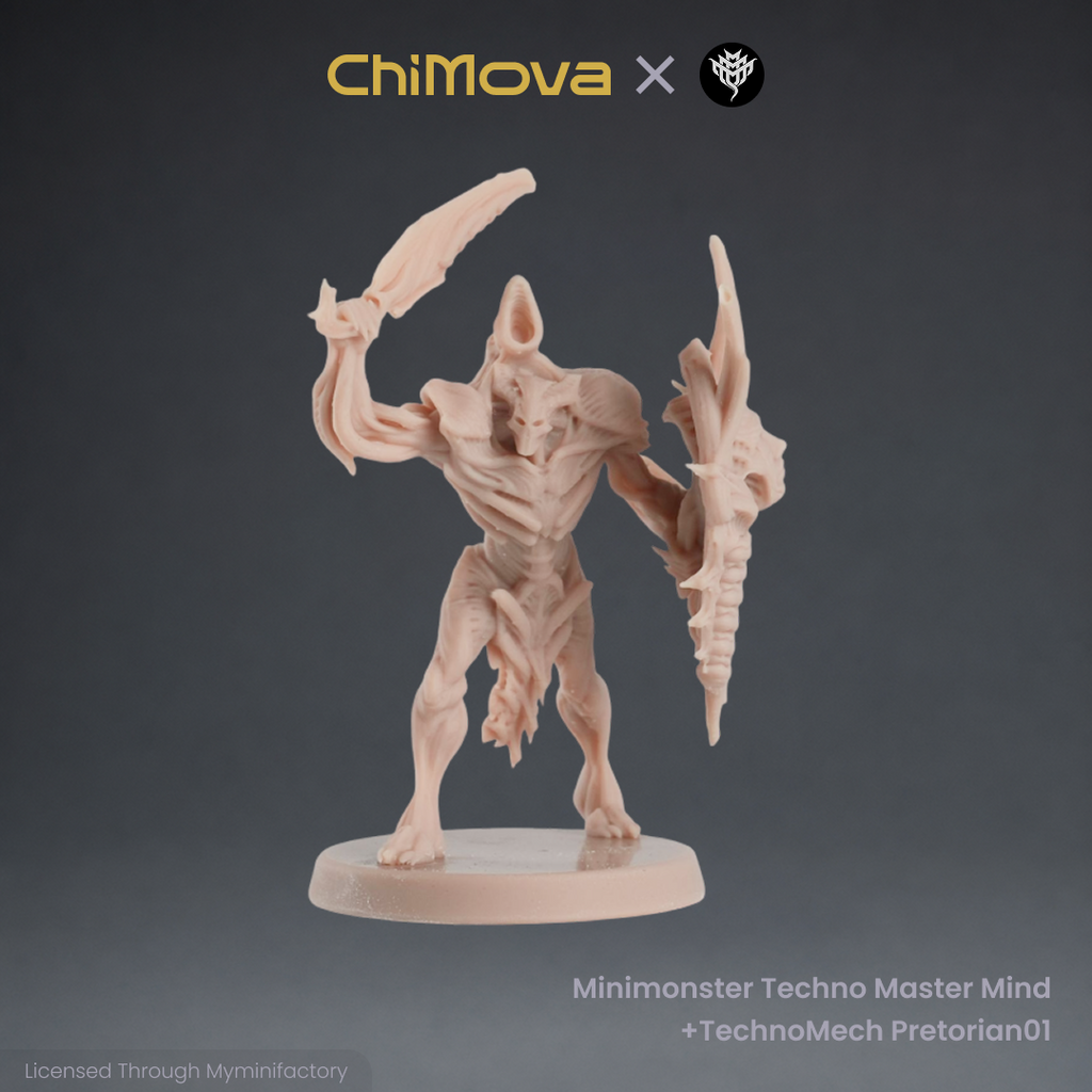 Mini Monster Mayhem: Techno Master Mind Technomech Pretorian