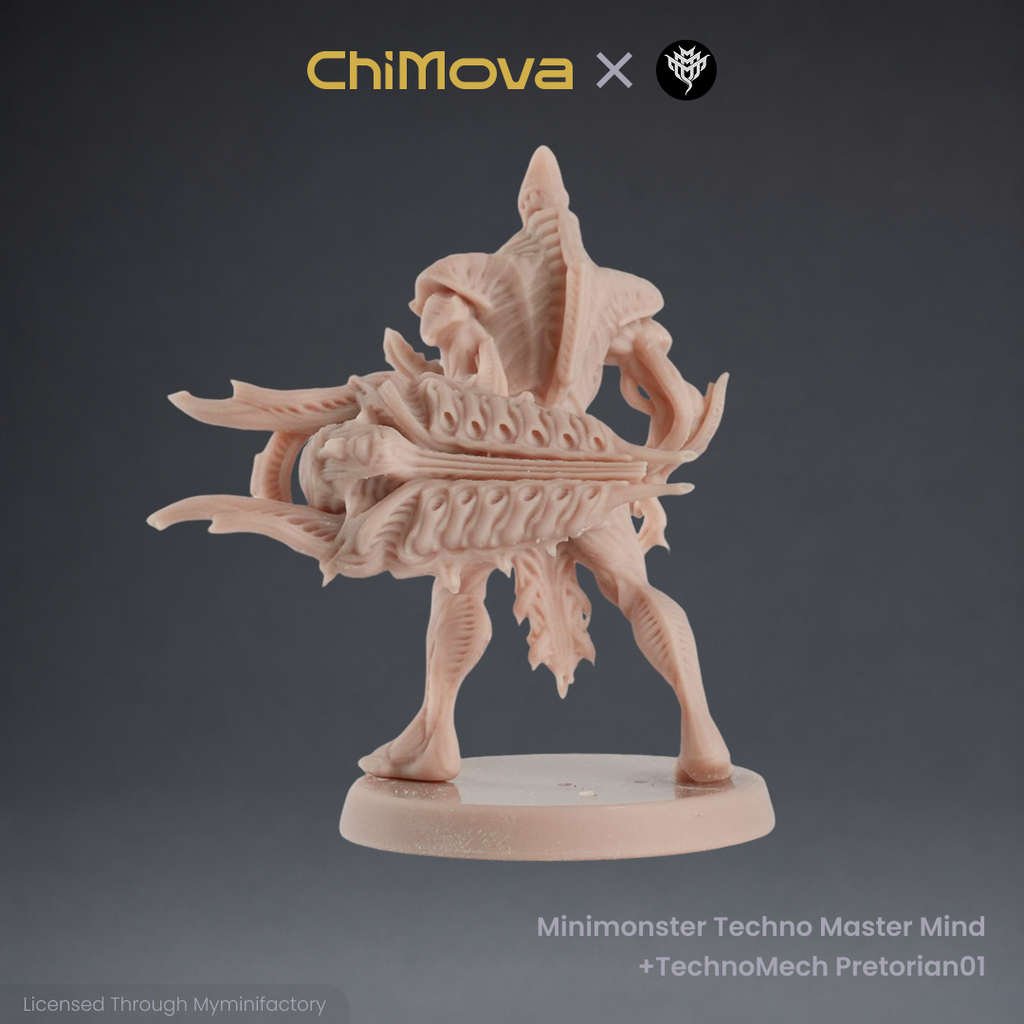 Mini Monster Mayhem: Techno Master Mind Technomech Pretorian