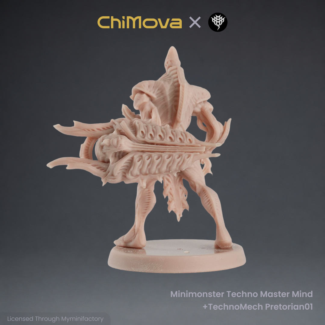 Mini Monster Mayhem: Techno Master Mind Technomech Pretorian
