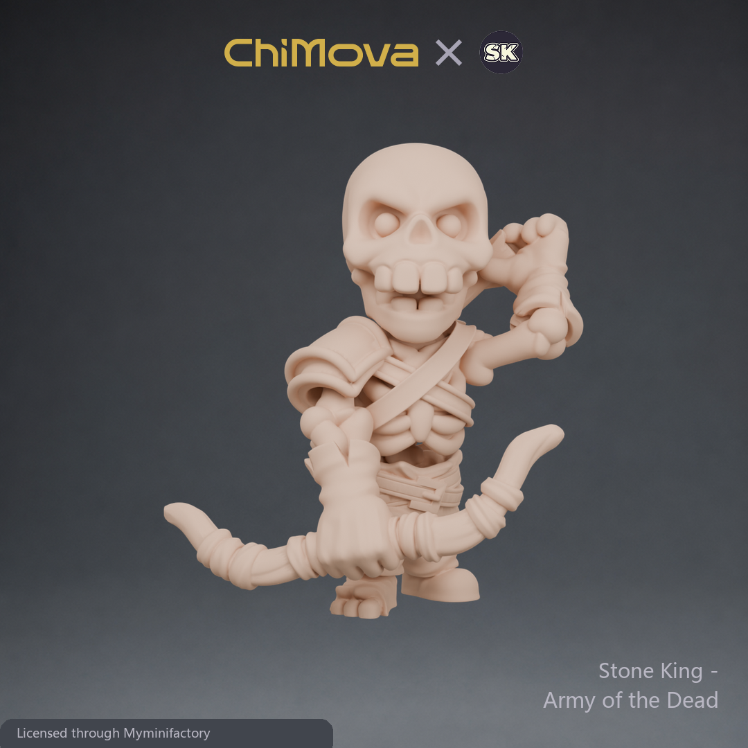 Stone King: Army of the Dead - Unpainted model or component 3
