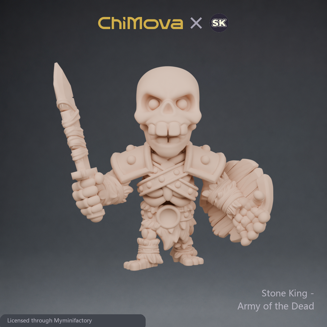 Stone King: Army of the Dead - Unpainted model or component 4