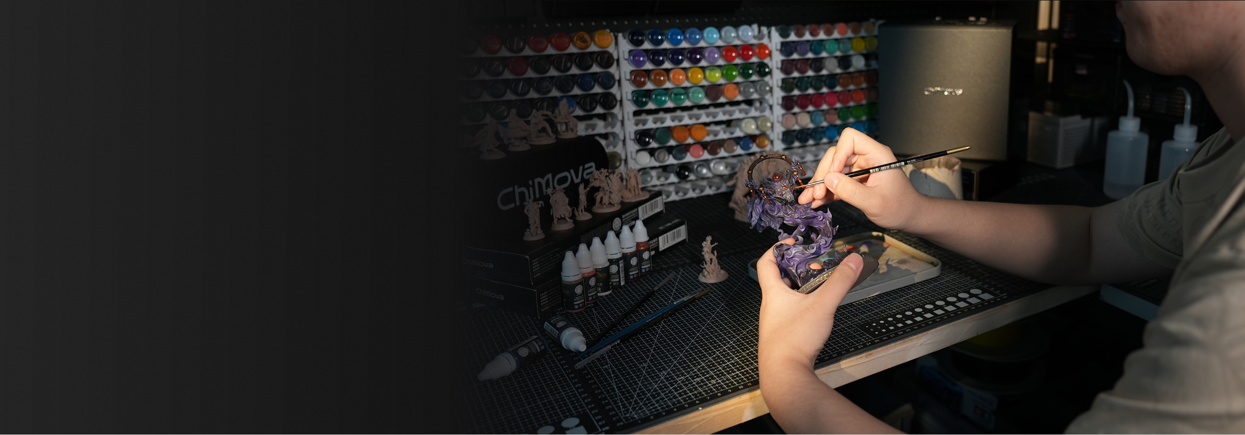 Collectible miniatures,with nothing unclear.